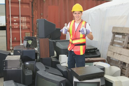 Professional loft clearance team at work in Aldershot