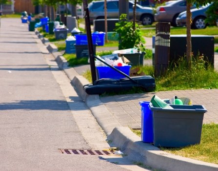 Residents discarding unwanted furniture in Aldershot